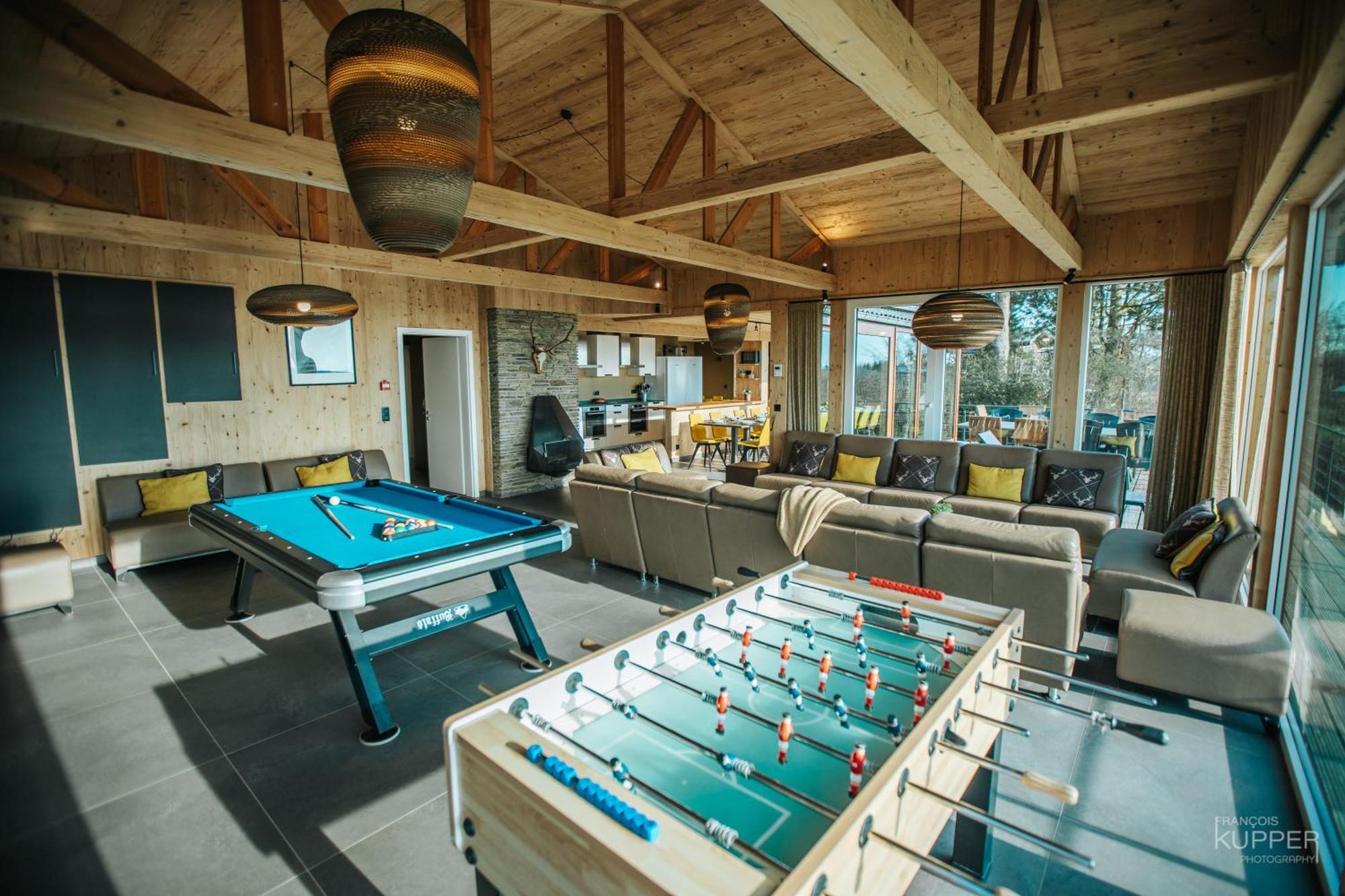 Le Noir Flohay 30 Pers - Malmedy, Vue, Wellness Villa Ngoại thất bức ảnh