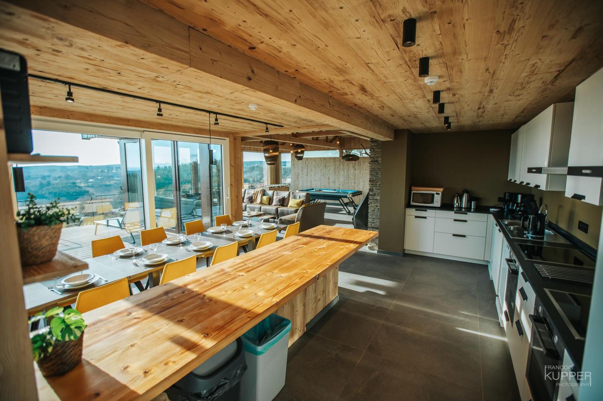 Le Noir Flohay 30 Pers - Malmedy, Vue, Wellness Villa Ngoại thất bức ảnh